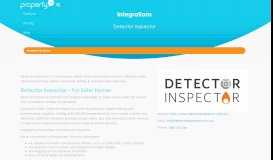 
							         Detector Inspector | PropertyMe								  
							    
