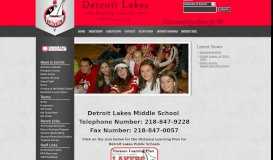 
							         Detroit Lakes Middle School								  
							    