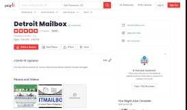 
							         Detroit Mailbox - Shipping Centers - 1001 Brush St, Greektown, Detroit ...								  
							    