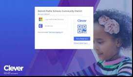 
							         Detroit Public Schools Community District - Clever | Log in								  
							    