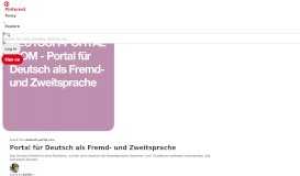 
							         DEUTSCH-PORTAL.COM - Portal für Deutsch als Fremd- und ...								  
							    