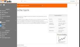 
							         Deutsche Bank – Lobbypedia								  
							    