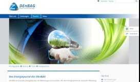 
							         Deutsche Energie-Berater und -Auditoren Gesellschaft Energieportal								  
							    