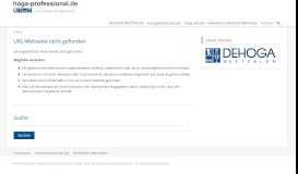 
							         Deutsche Lieferservice-Portale im Vergleich - Hoga Professional								  
							    