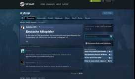 
							         Deutsche Mitspieler :: Skyforge General Discussion - Steam Community								  
							    