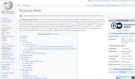 
							         Deutsche Welle – Wikipedia								  
							    