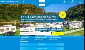 
							         Deutscher Camping-Club - Campingvergnügen suchen								  
							    