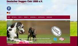 
							         Deutscher Doggen Club 1888 e.V.: Startseite								  
							    