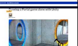 
							         Develop a Portal game clone with Unity - freeCodeCamp								  
							    