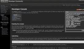 
							         Developer Console - Valve Developer Community								  
							    