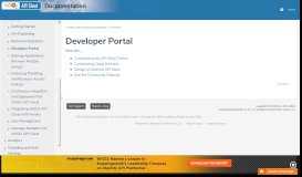 
							         Developer Portal - API Cloud - WSO2 Documentation								  
							    