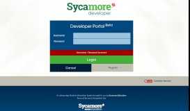 
							         Developer Portal - Sycamore School								  
							    