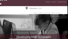 
							         Developing High Achievers | Private School | Duncombe School								  
							    