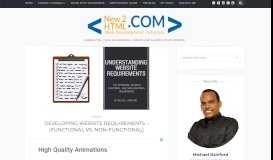 
							         Developing Website Requirements - (Functional vs. Non-Functional ...								  
							    
