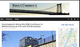 
							         Development Along the BQE Continues in Williamsburg at 319 and ...								  
							    