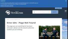 
							         Development applications - Victoria Park								  
							    