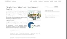 
							         Development & Planning Development Control - Canterbury culture								  
							    