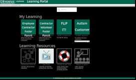 
							         Devereux Learning Portal								  
							    