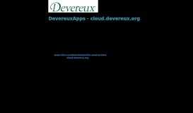 
							         DevereuxApps - Getting Started Guide								  
							    