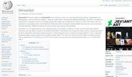 
							         DeviantArt - Wikipedia								  
							    