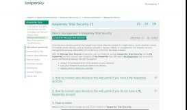 
							         Device management in Kaspersky Total Security								  
							    