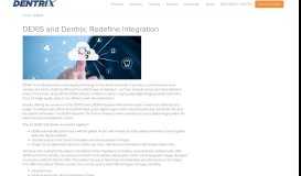
							         DEXIS and Dentrix: Redefine Integration | Dentrix								  
							    