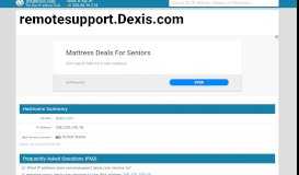 
							         Dexis - Remote Support Portal | Powered by BOMGAR								  
							    