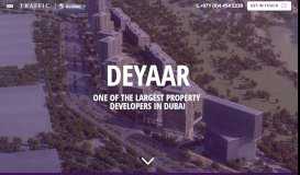 
							         Deyaar – Website Design Case Study by Traffic								  
							    