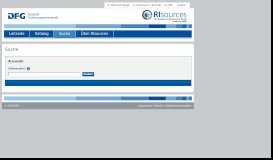 
							         DFG RIsources - Portal für Forschungsinfrastrukturen								  
							    