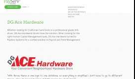 
							         DG Ace Hardware - PayServ Systems								  
							    
