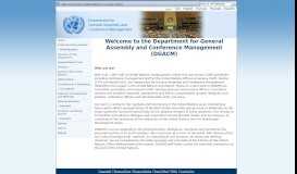 
							         dgacm - the United Nations								  
							    