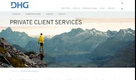 
							         DHG | Private Client Services - Dixon Hughes Goodman								  
							    