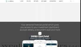 
							         DHGWA Client Portal by Dixon Hughes Goodman Wealth Advisors LLC								  
							    