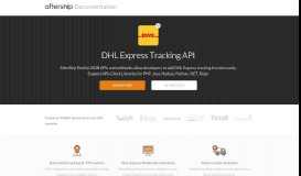 
							         DHL Express Tracking API - AfterShip Docs								  
							    