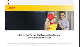 
							         DHL Geschäftskunden – Paket-, Express- und Logistikangebote								  
							    