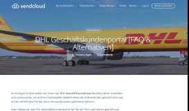 
							         DHL Geschäftskundenportal - Versenden, Retoure, Verfolgen im ...								  
							    