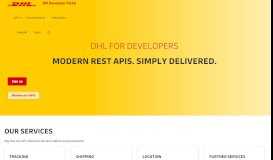 
							         DHL Group Developer Portal | DHL Group Developer Portal								  
							    