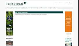 
							         DHL startet neues Online-Portal MyDHL - postbranche.de								  
							    