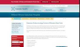 
							         Diabetes-Endocrinology Center of Western New York: - Millard ...								  
							    