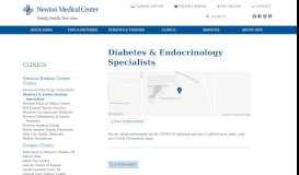 
							         Diabetes & Endocrinology Specialists - Newton Medical Center								  
							    