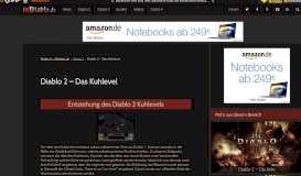 
							         Diablo 2 - Das Kuhlevel | inDiablo.de								  
							    
