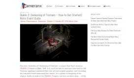 
							         Diablo 3: Darkening of Tristram - How to Get Started | Retro Event Guide								  
							    