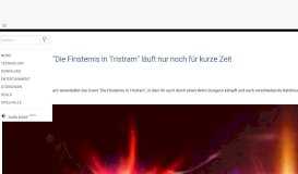 
							         Diablo 3 - Finsternis in Tristram: Event nur noch für kurze Zeit aktiv ...								  
							    