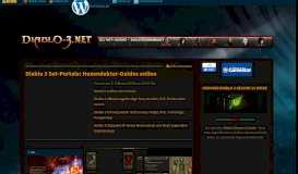 
							         Diablo 3 Set-Portale: Hexendoktor-Guides online » Diablo-3.net								  
							    