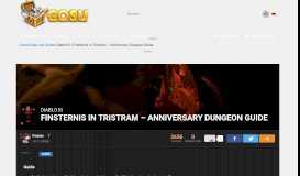 
							         Diablo III | Finsternis in Tristram – Anniversary Dungeon Guide ...								  
							    
