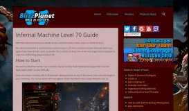 
							         Diablo III Infernal Machine Level 70 Guide - Blizzplanet								  
							    