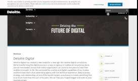 
							         Diageo — Europe - Deloitte Digital								  
							    