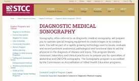 
							         Diagnostic Medical Sonography - DMIS.AS - Springfield Technical ...								  
							    