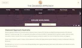 
							         Diamond Approach Australia - Group detail | Ridhwan								  
							    