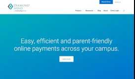 
							         Diamond Mind: Online Payment Solutions for Private Schools								  
							    